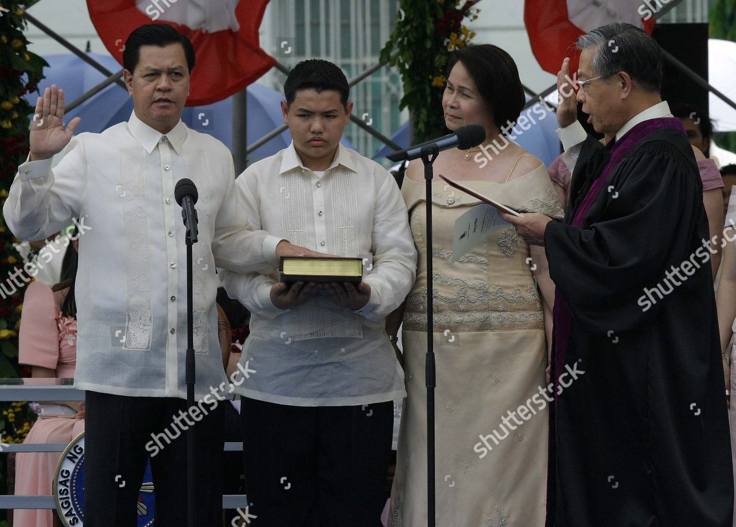 Philippine Vicepresidentelect Noli De Castro L Editorial Stock Photo ...