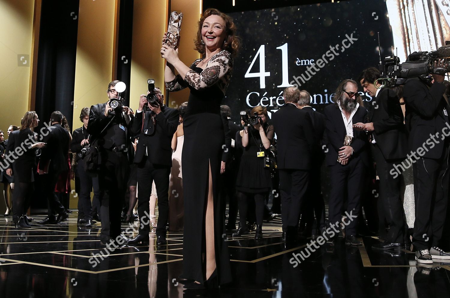 FRENCH ACTRESS CATHERINE FROT POSES HER Editorial Stock Photo Stock Image Shutterstock