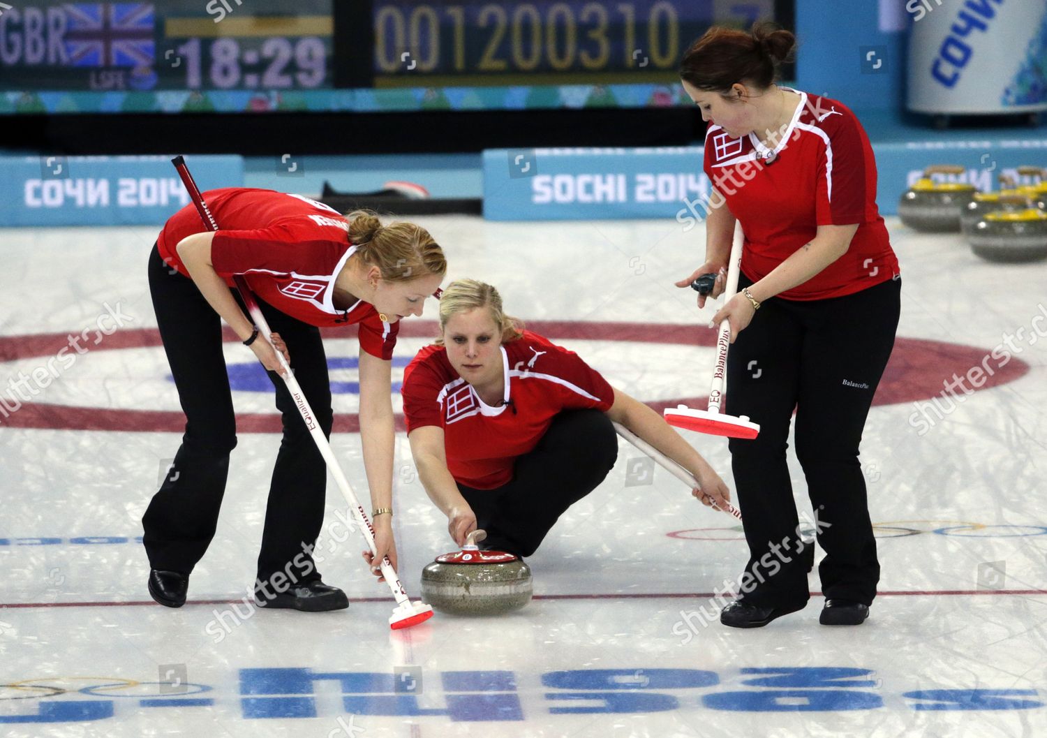 Denmarks Jeanne Ellegaard C Delivers Stone Editorial Stock Photo