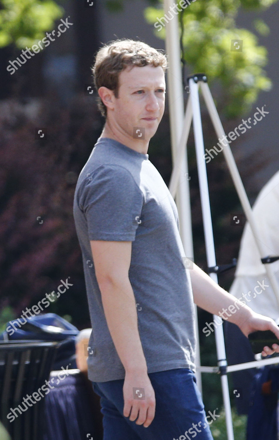 Mark Zuckerberg Cofounder Facebook Allen Company Editorial Stock Photo