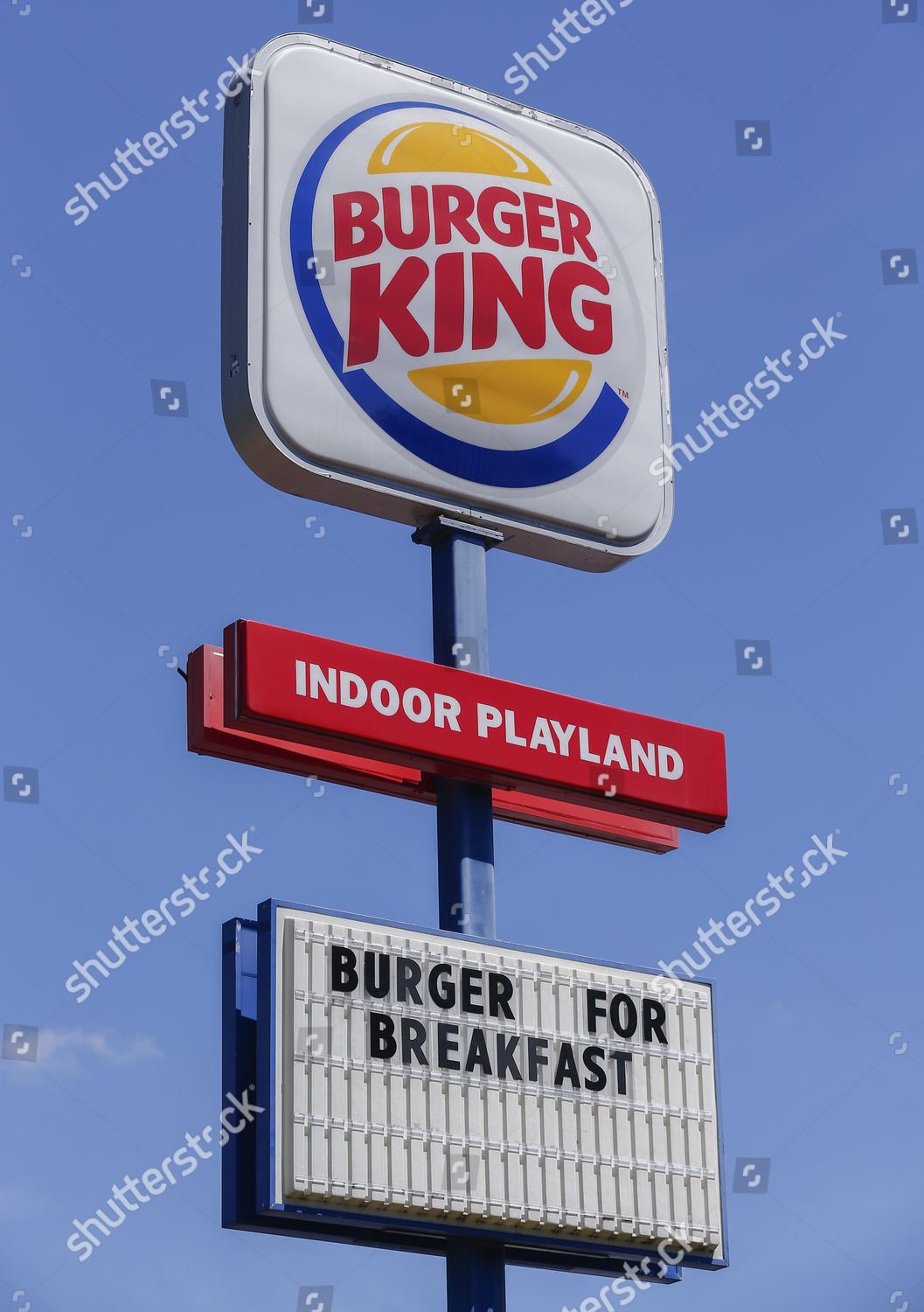 Burger King Restaurant Decatur Usa Editorial Stock Photo