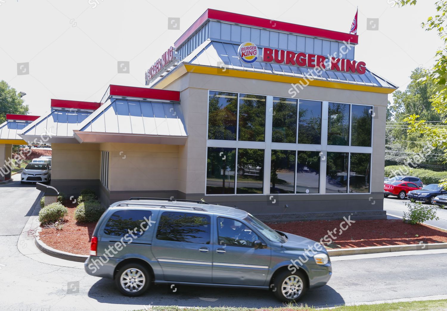 Burger King Restaurant Decatur Usa Editorial Stock Photo