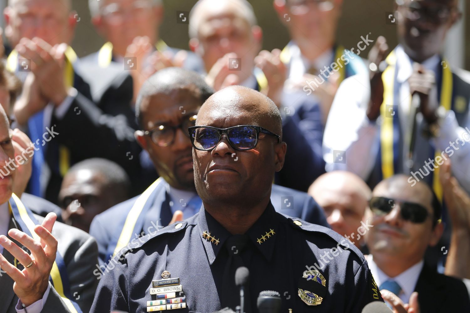 Dallas Texas Police Chief David Brown Editorial Stock Photo - Stock ...