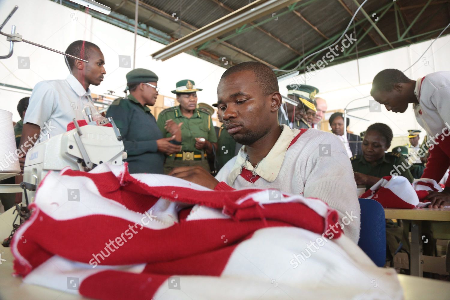 Inmate Harare Central Prisons Vocational Training Editorial Stock Photo ...