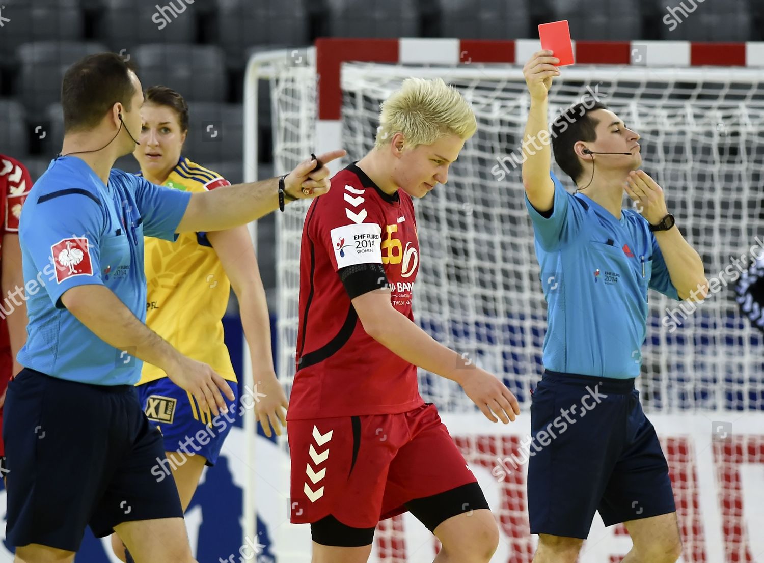 Referee Red Card Montenegro Player Editorial Stock Photo - Stock Image | Shutterstock