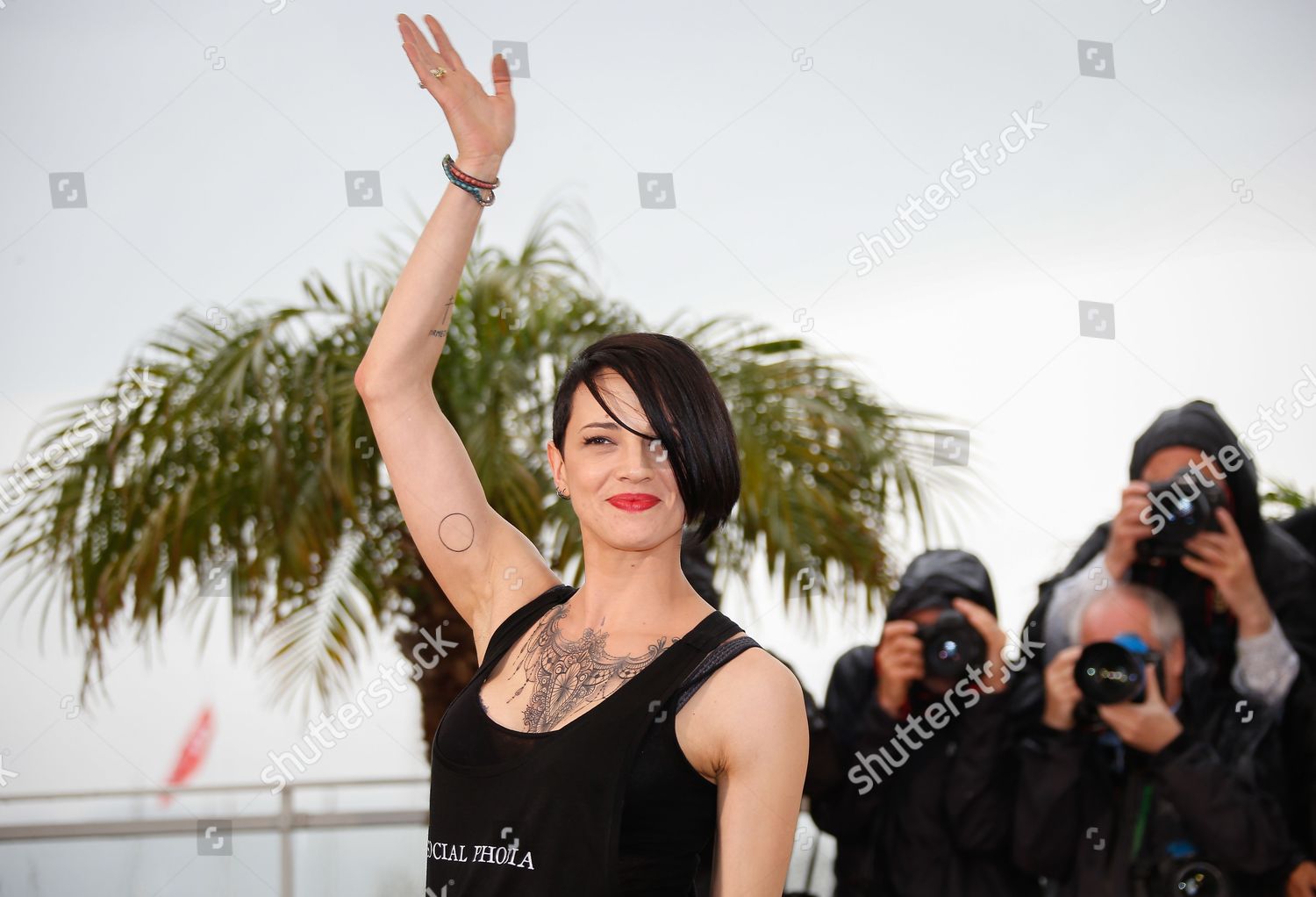 Italian Director Actress Asia Argento Poses Editorial Stock Photo ...