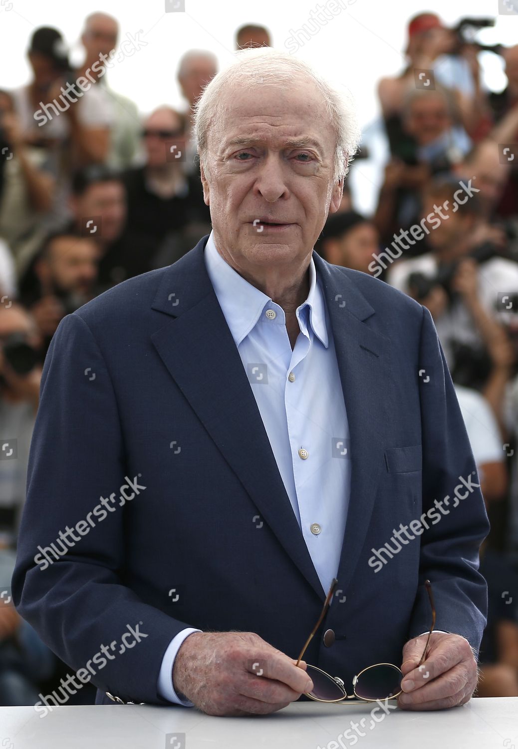 British Actor Sir Michael Caine Poses Editorial Stock Photo Stock
