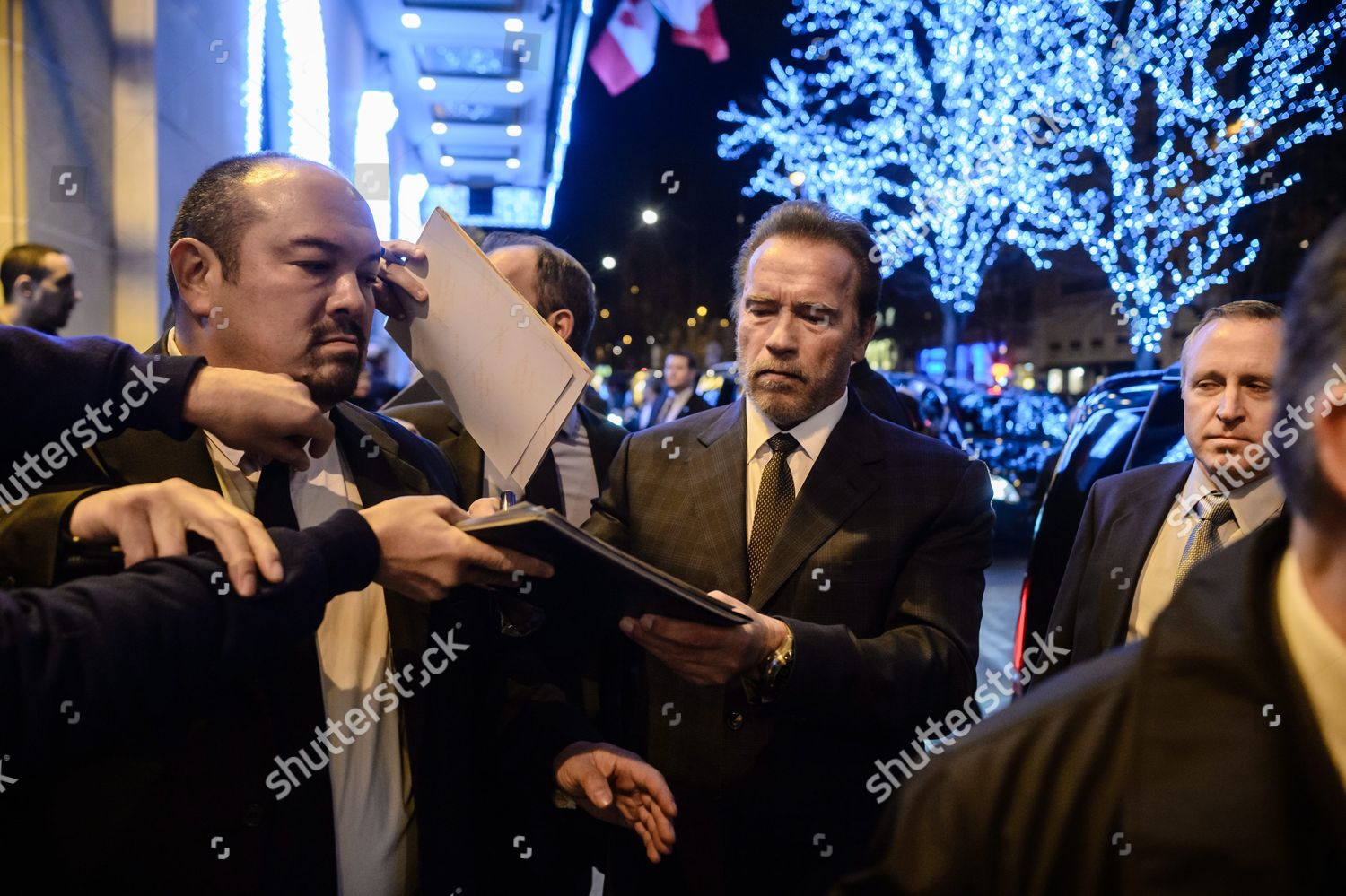Former Us California Governor Actor Arnold Editorial Stock Photo
