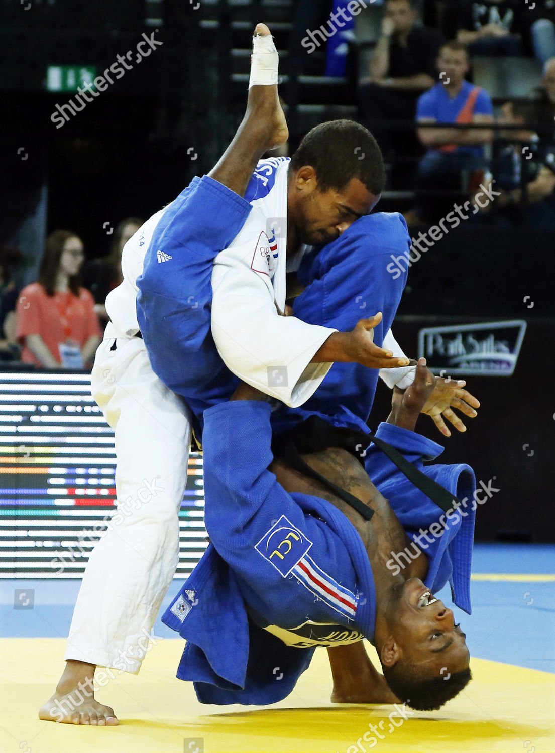 Loic Korval Blue France Action Against Editorial Stock Photo Stock