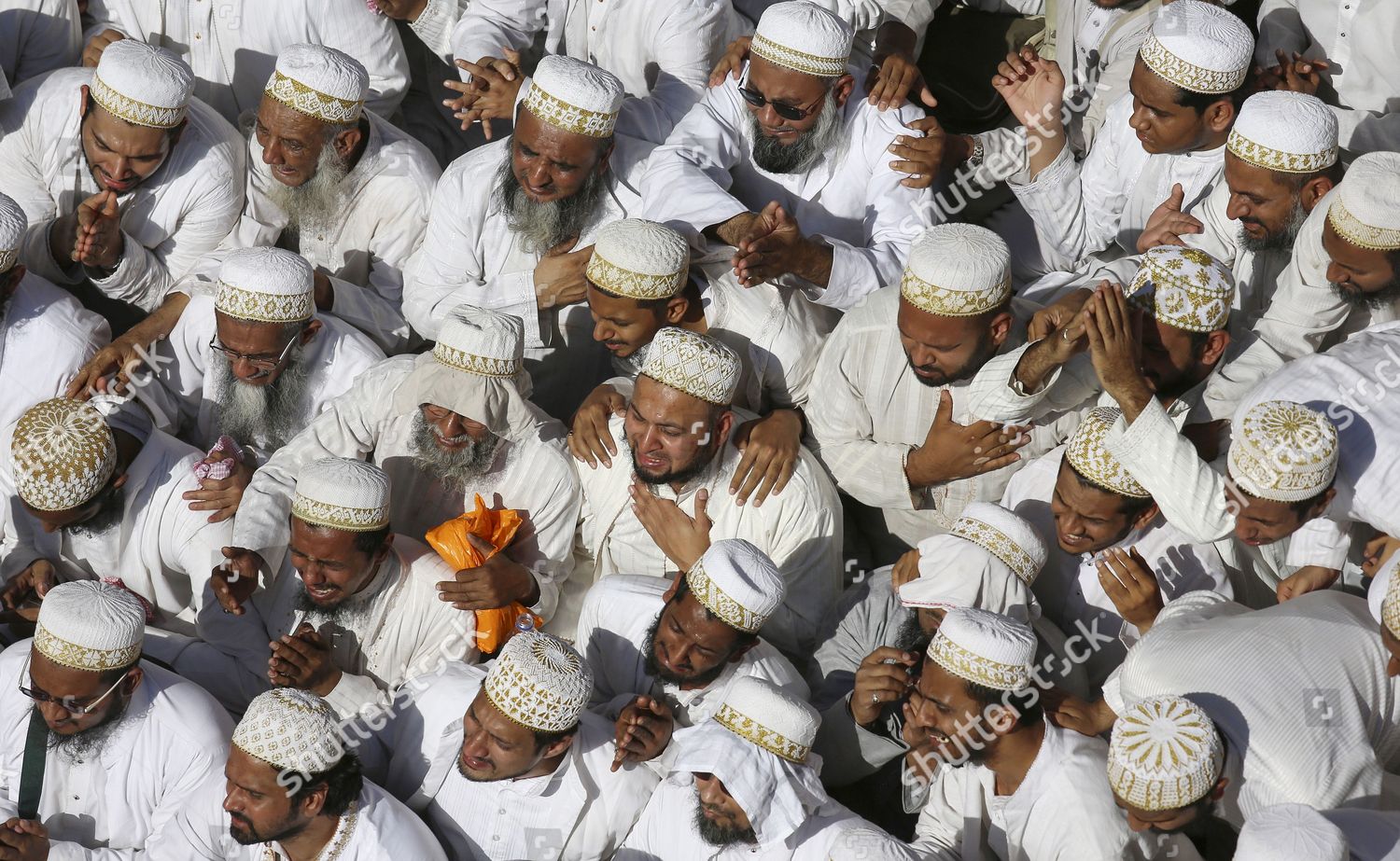 Indian Dawoodi Bohra Community People Mourn Editorial Stock Photo ...