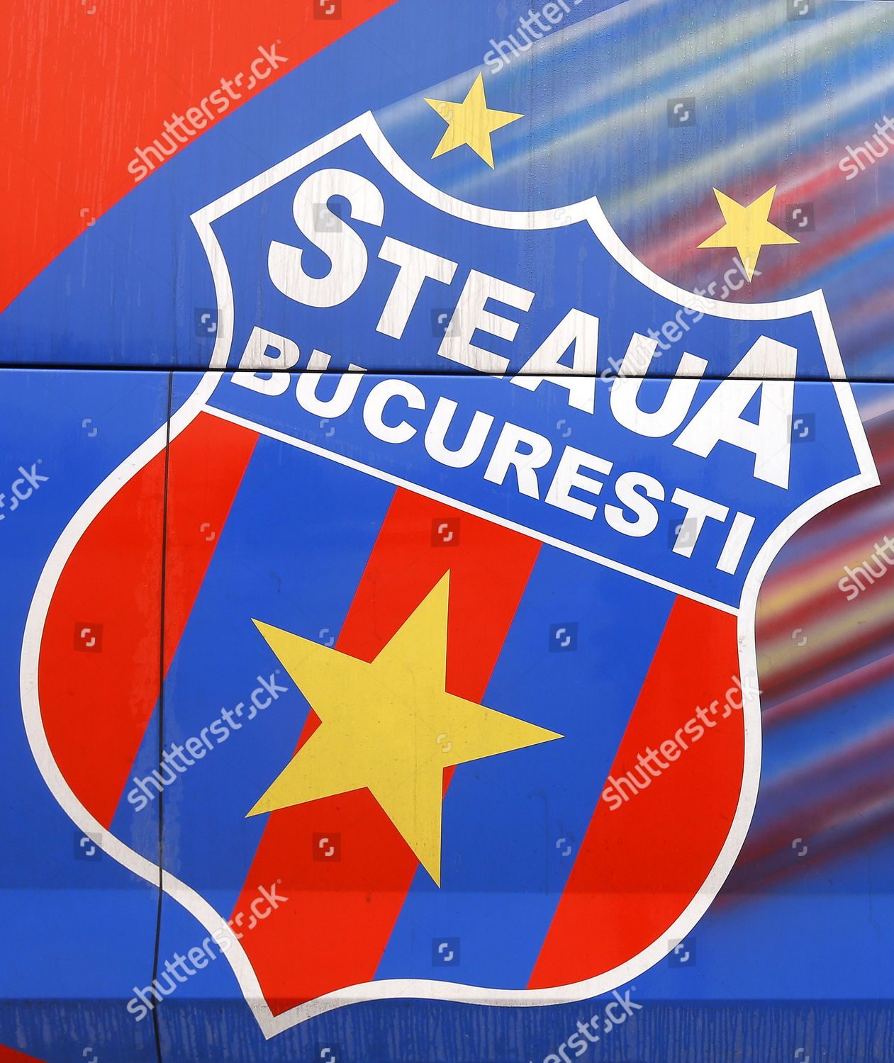 FC Steaua Bucuresti Logo editorial stock image. Illustration of