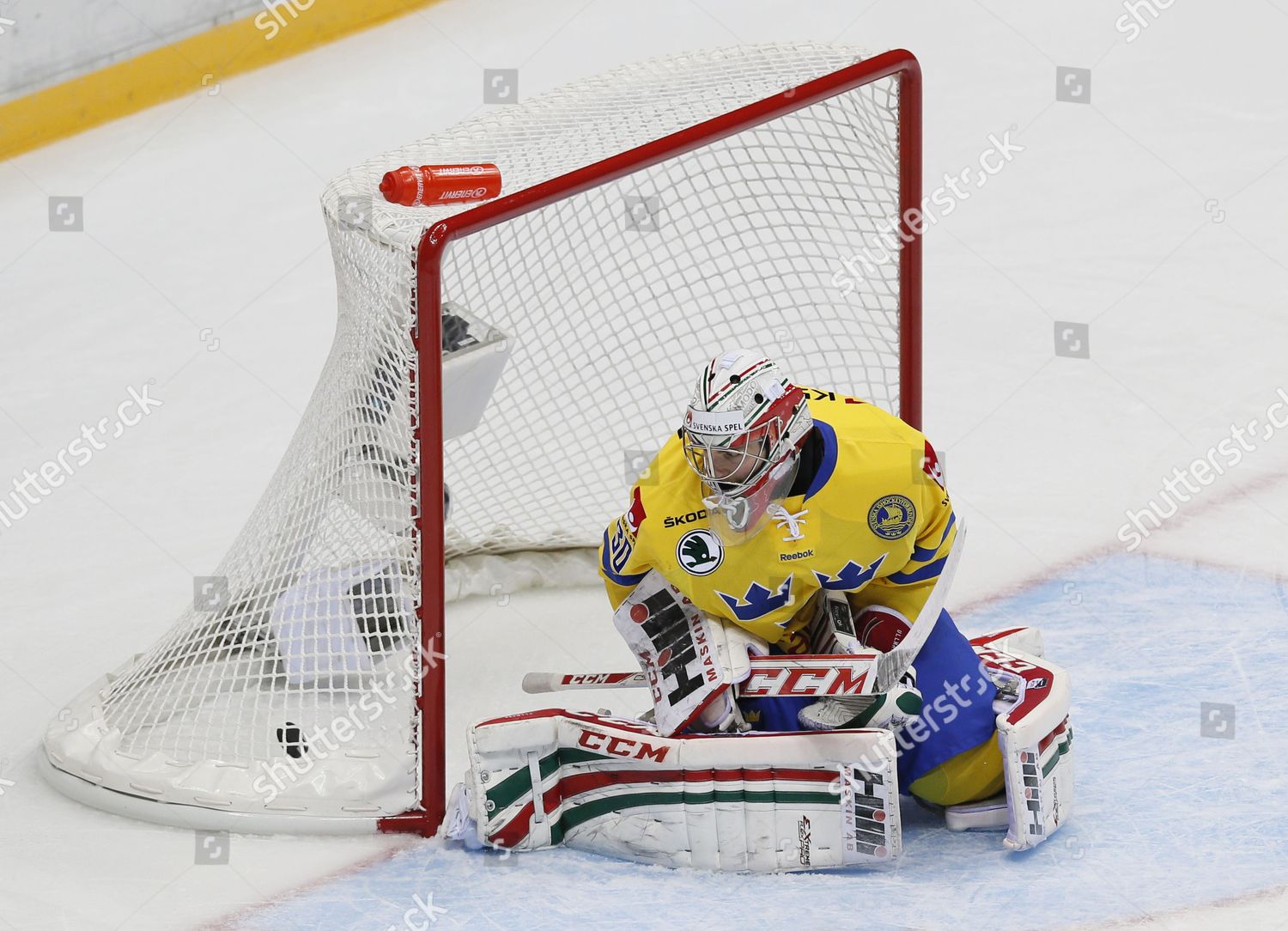 Linus Ullmark Sweden Reacts After During Editorial Stock Photo Stock
