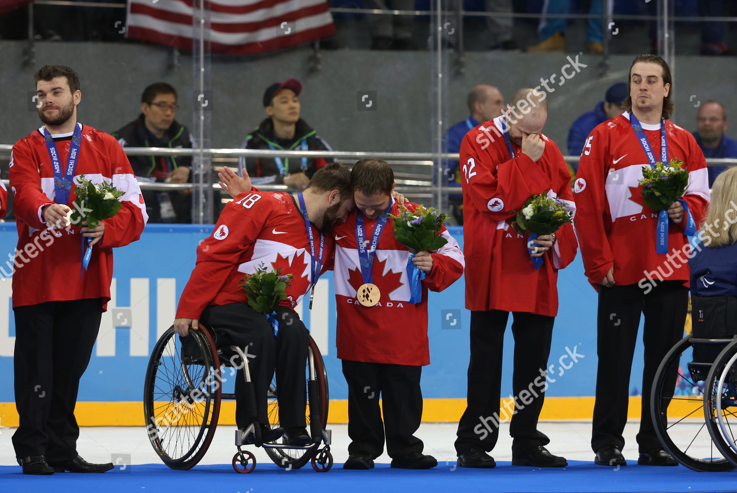 BRONZE MEDAL WINNING CANADIAN NATIONAL TEAM Editorial Stock Photo ...