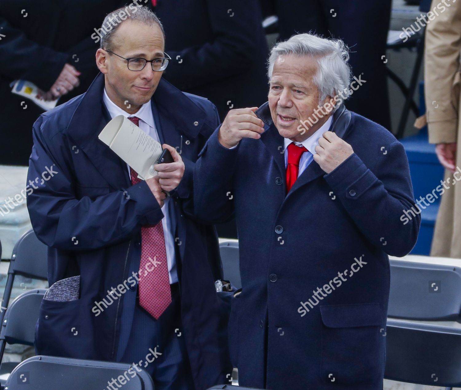 Robert Kraft Jonathan Kraft Editorial Stock Photo - Stock Image