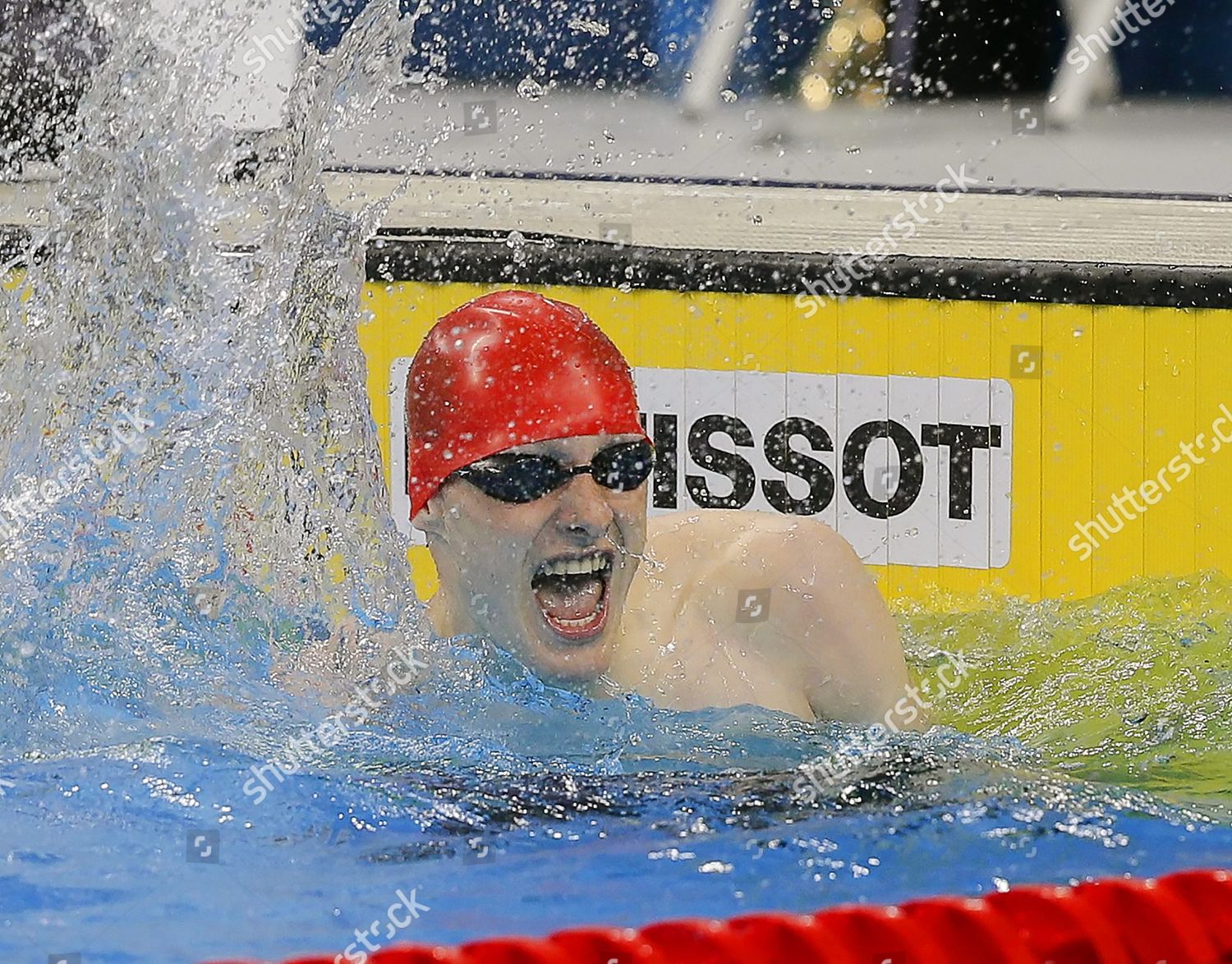 Luke Greenbank Britain Celebrates After Winning Editorial Stock Photo ...