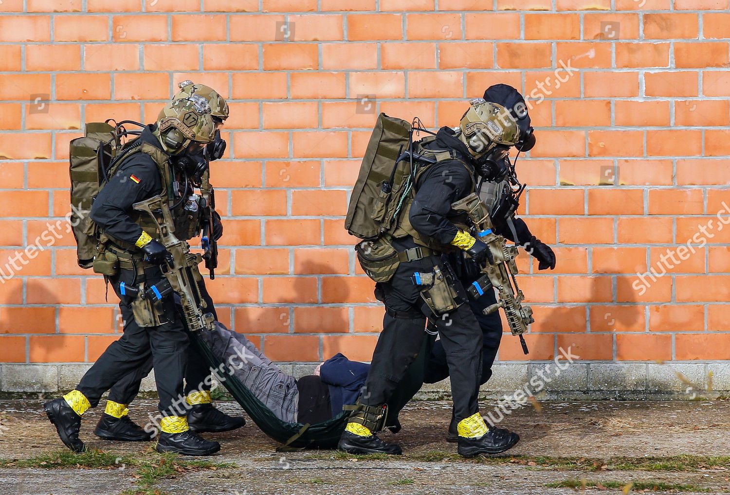 Man Arrested By German Members Special Editorial Stock Photo - Stock ...