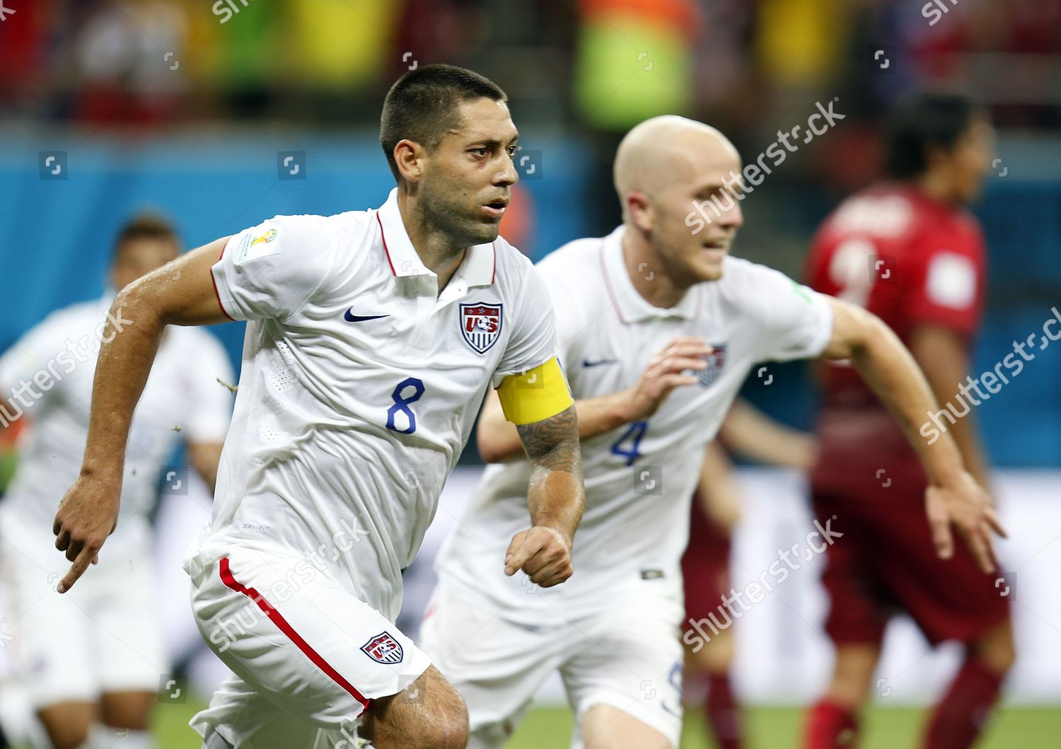 Clint Dempsey Usa L Celebrates After Editorial Stock Photo - Stock