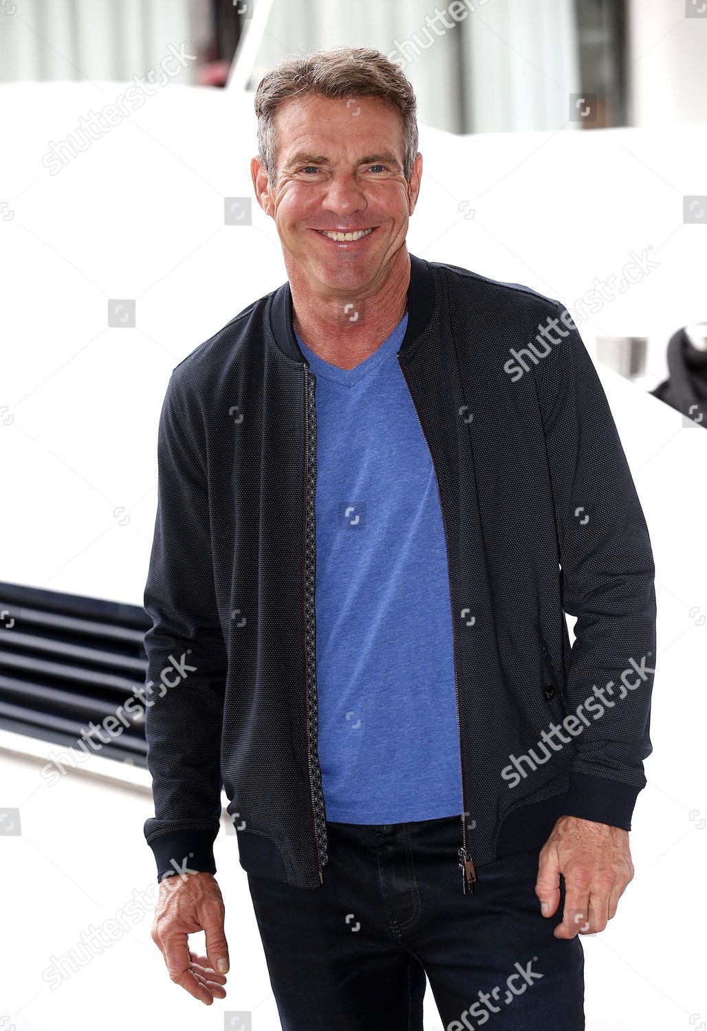 Us Actor Dennis Quaid Poses During Editorial Stock Photo - Stock Image