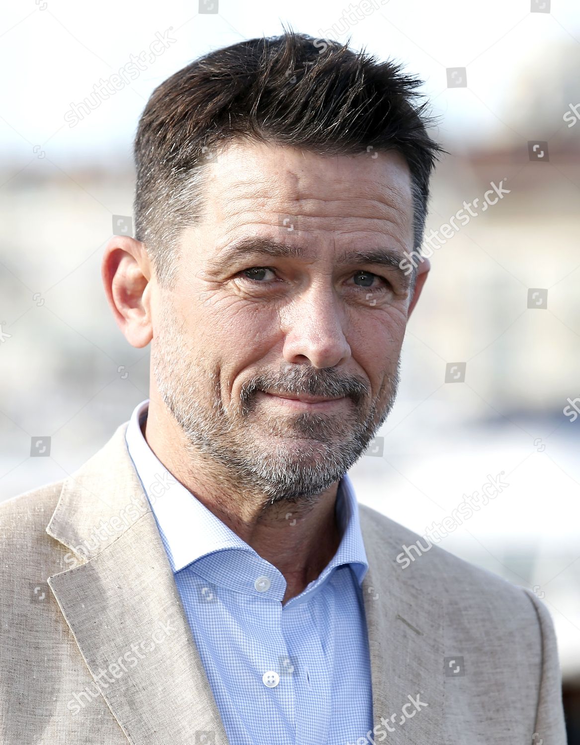Us Actor Billy Campbell Poses During Editorial Stock Photo - Stock
