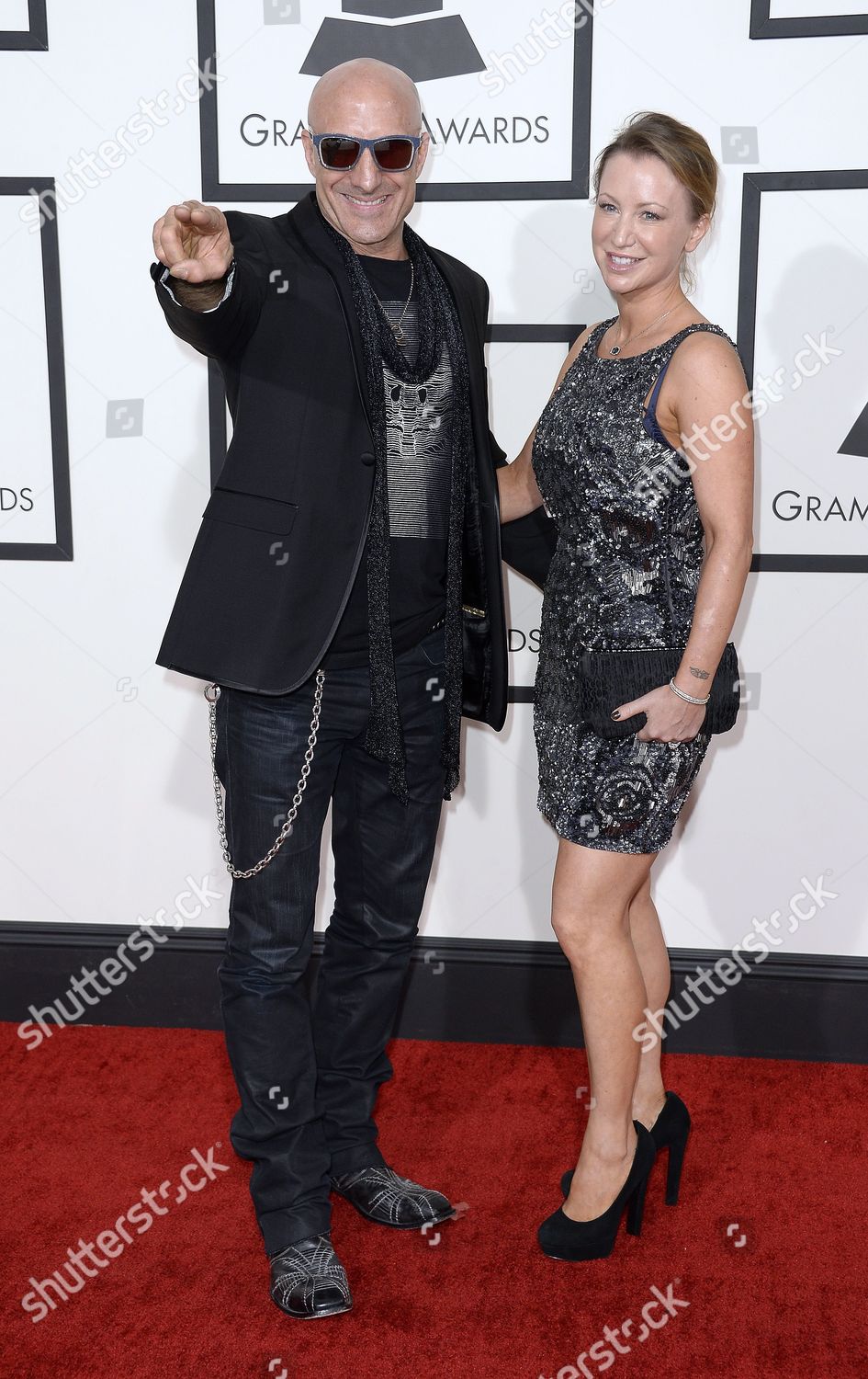 Us Drummer Kenny Aronoff Wife Georgina Editorial Stock Photo - Stock ...