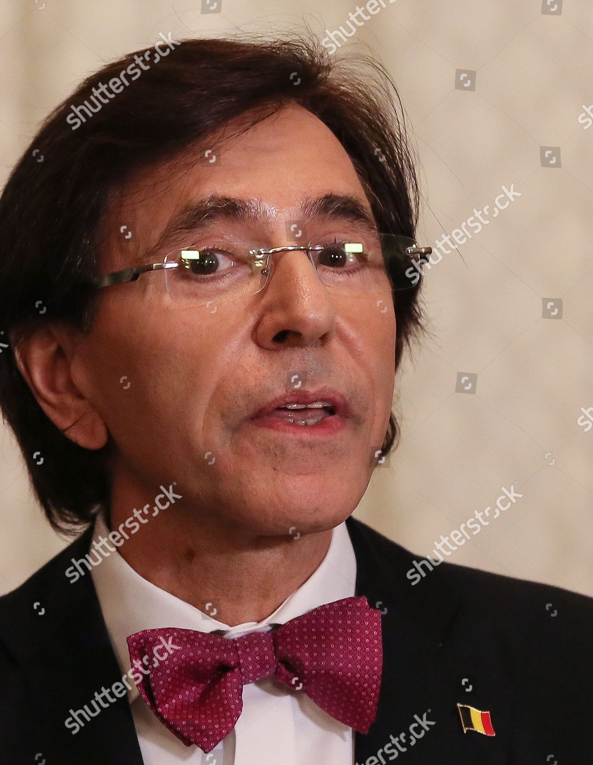 Belgium Prime Minister Elio Di Rupo Editorial Stock Photo - Stock Image ...