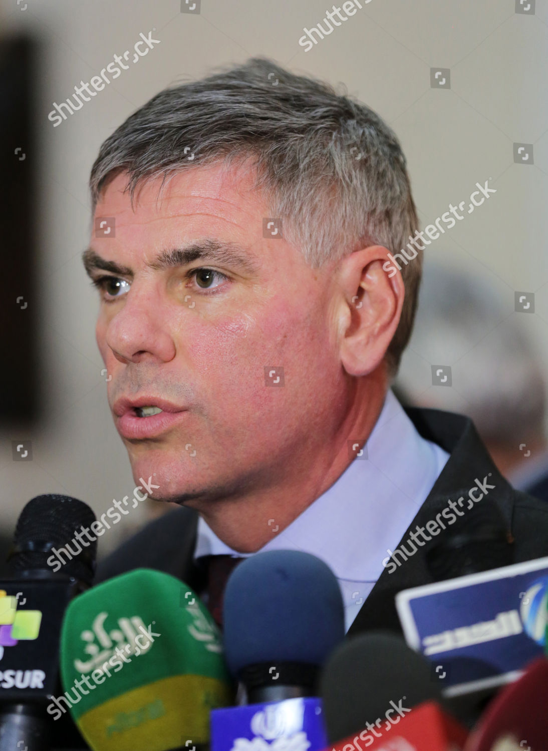 Philip Filip Dewinter Heading Belgian Delegation Editorial Stock Photo
