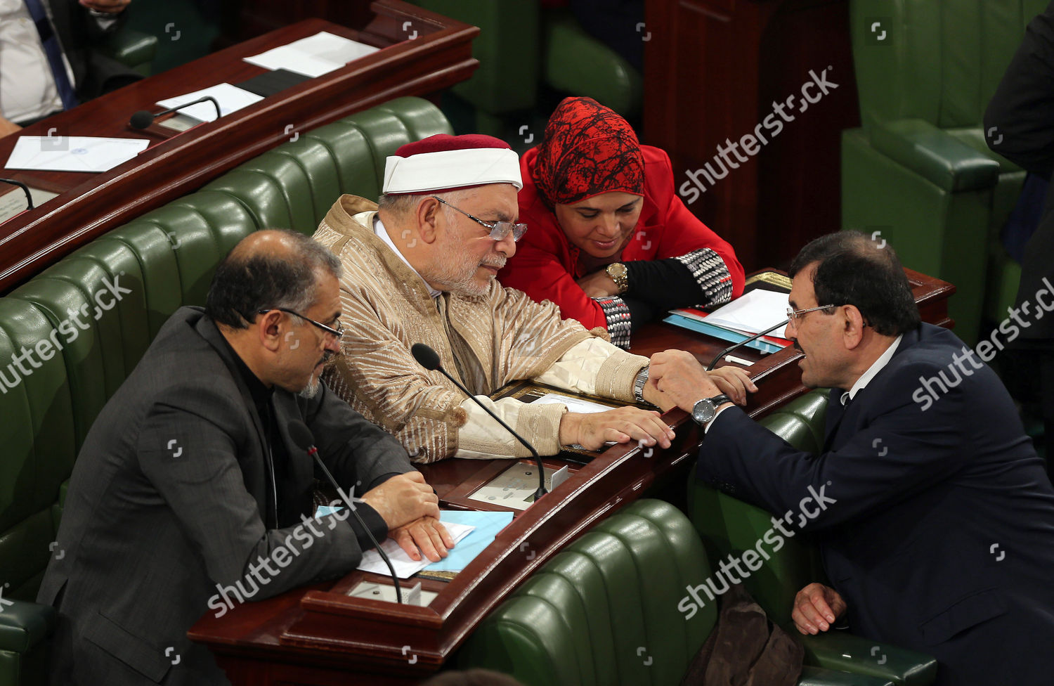 Former Tunisian Prime Minister Ali Laarayedh Editorial Stock Photo 