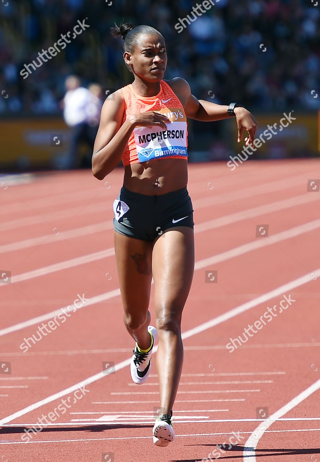 JAMAICA'S STEPHANIE ANN MCPHERSON ON HER Editorial Stock Photo Stock