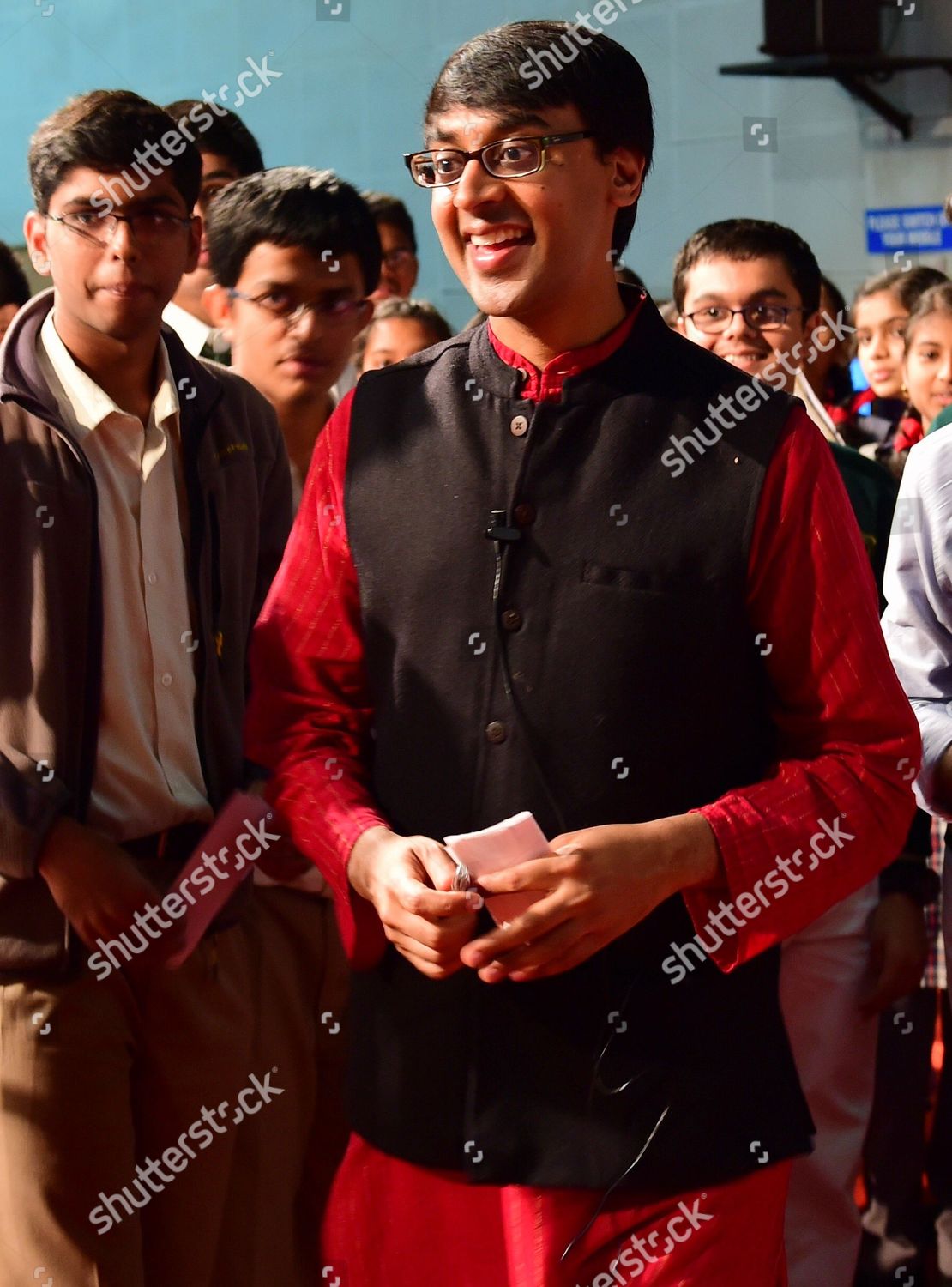 Professor Mathematics Fields Medal Winner Manjul Editorial Stock Photo Stock Image Shutterstock