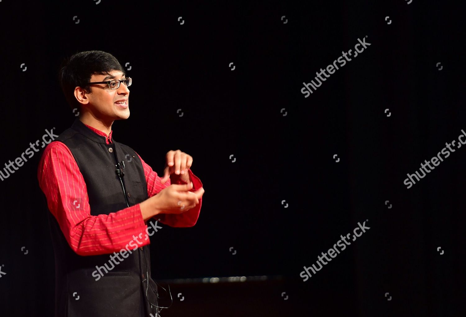 Professor Mathematics Fields Medal Winner Manjul Editorial Stock Photo Stock Image Shutterstock