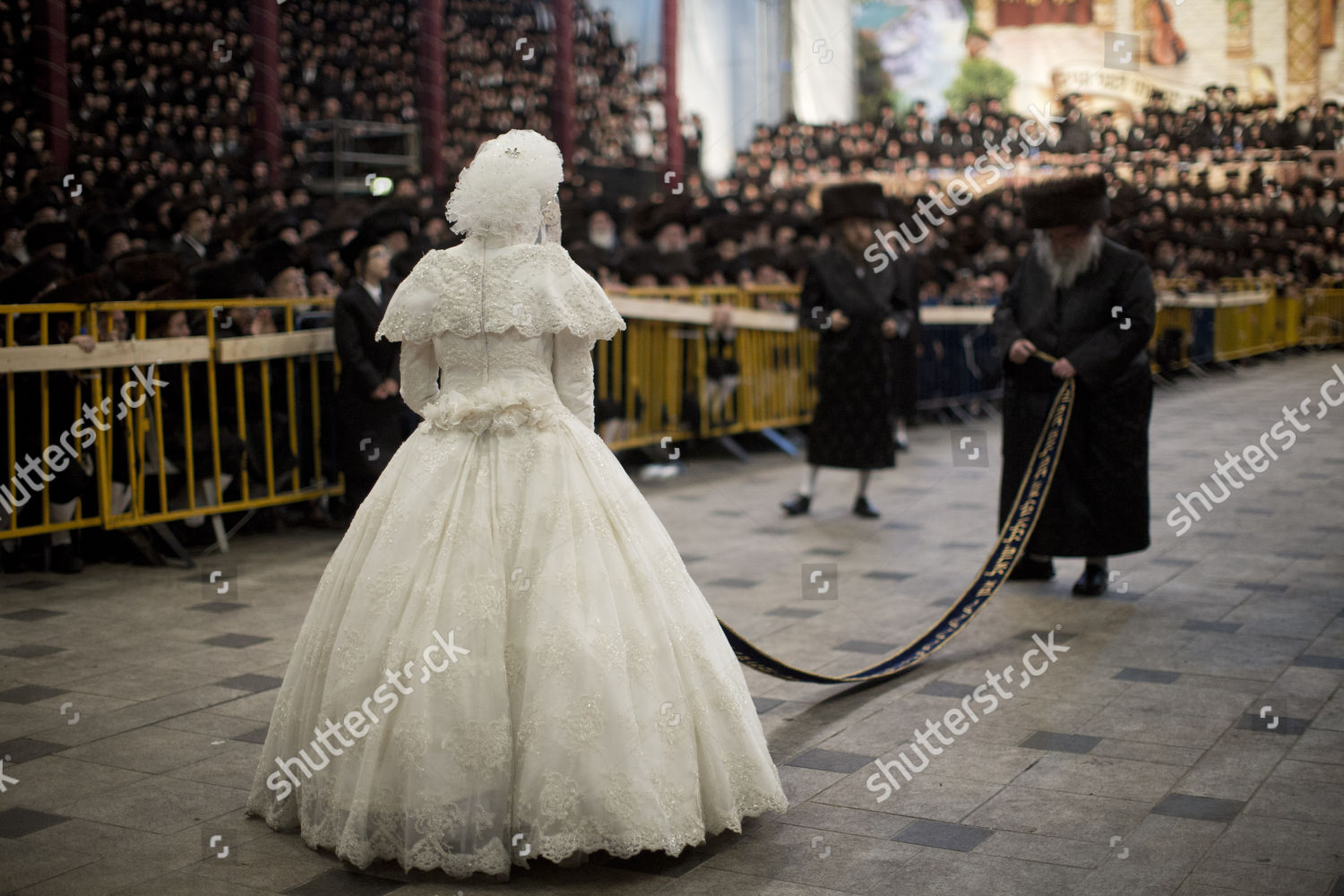 Thousands Hassidim Jews Watch Ultra Orthodox Jewish Editorial