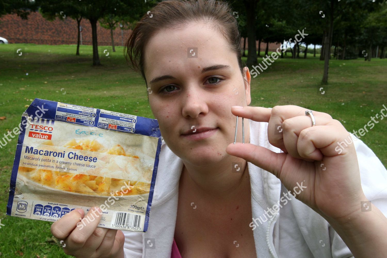 Rebecca Shorten Nails Found Her Macaroni Editorial Stock Photo Stock
