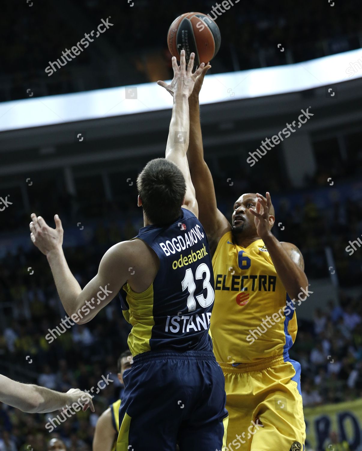 Maccabi Electra Tel Avivs Davin Smith Editorial Stock Photo - Stock