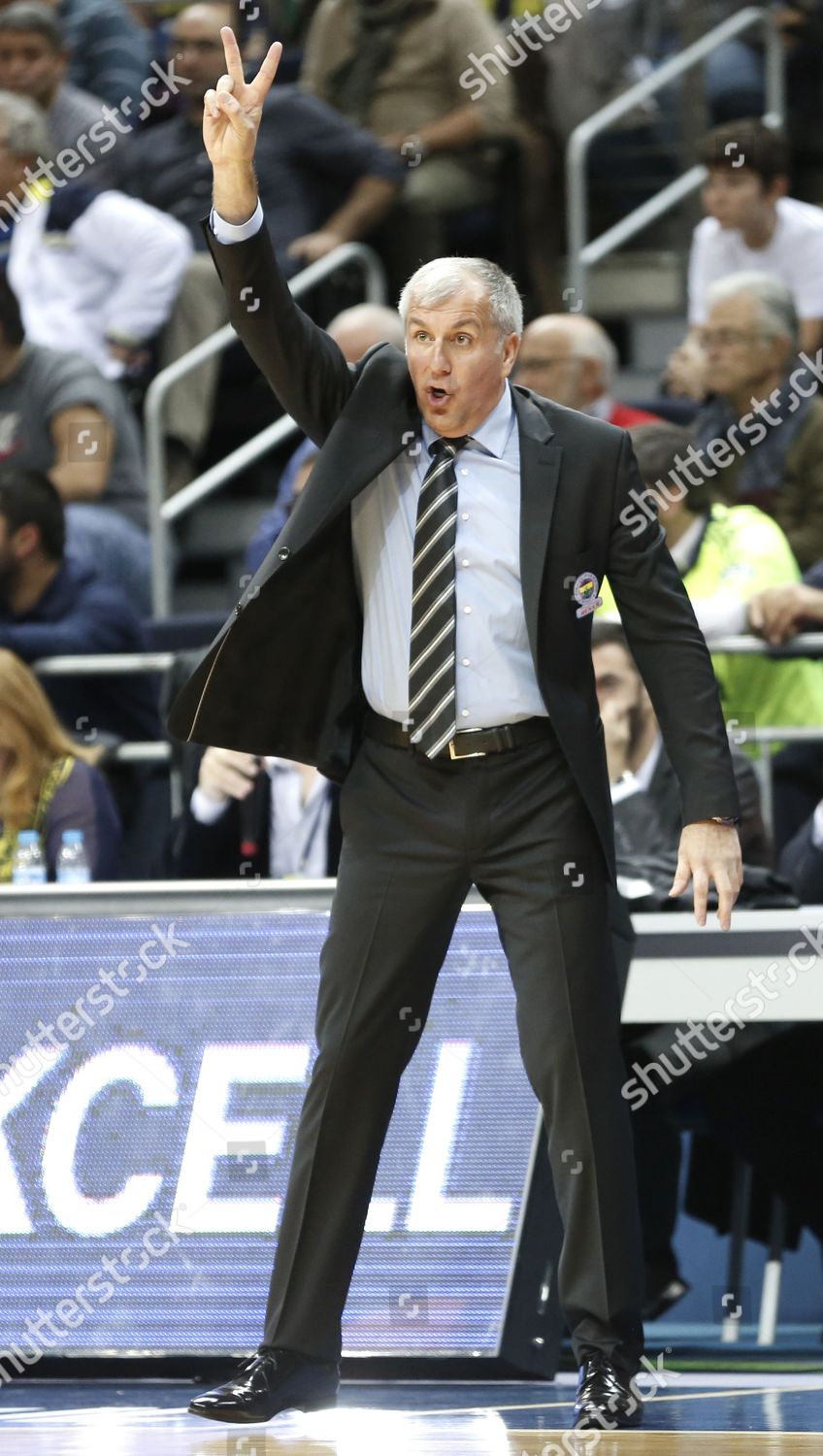 Fenerbahce Ulkers Head Coach Zelimir Obradovic Editorial Stock Photo 