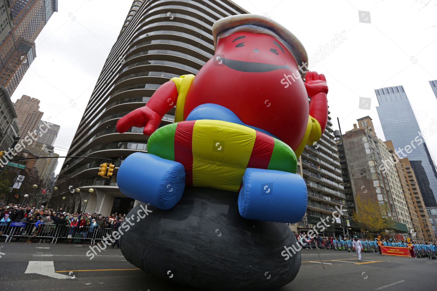 Koolaid Man Moves Down Central Park Editorial Stock Photo - Stock Image ...