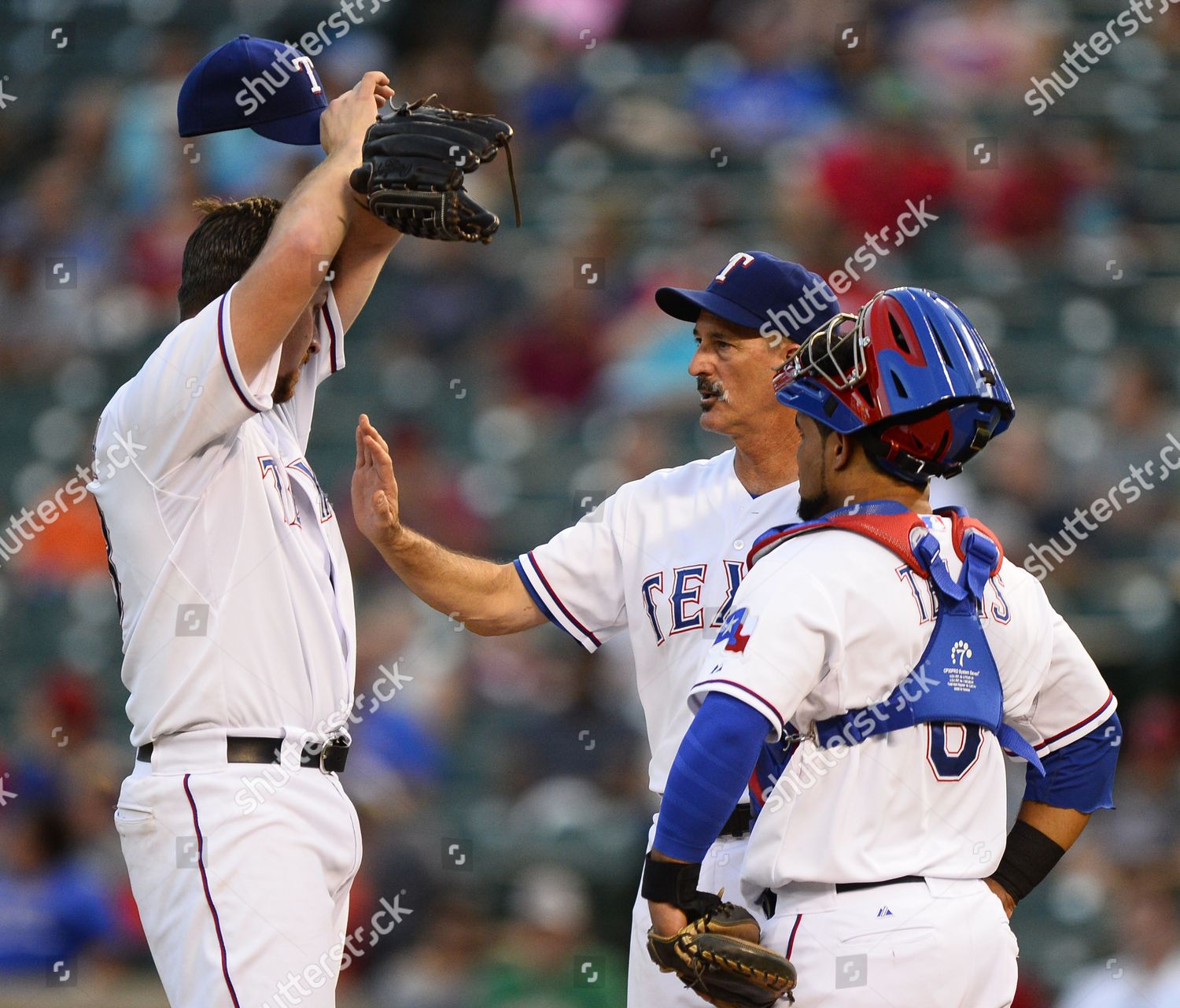 Texas Rangers Pitching Coach Mike Maddux Editorial Stock Photo Stock