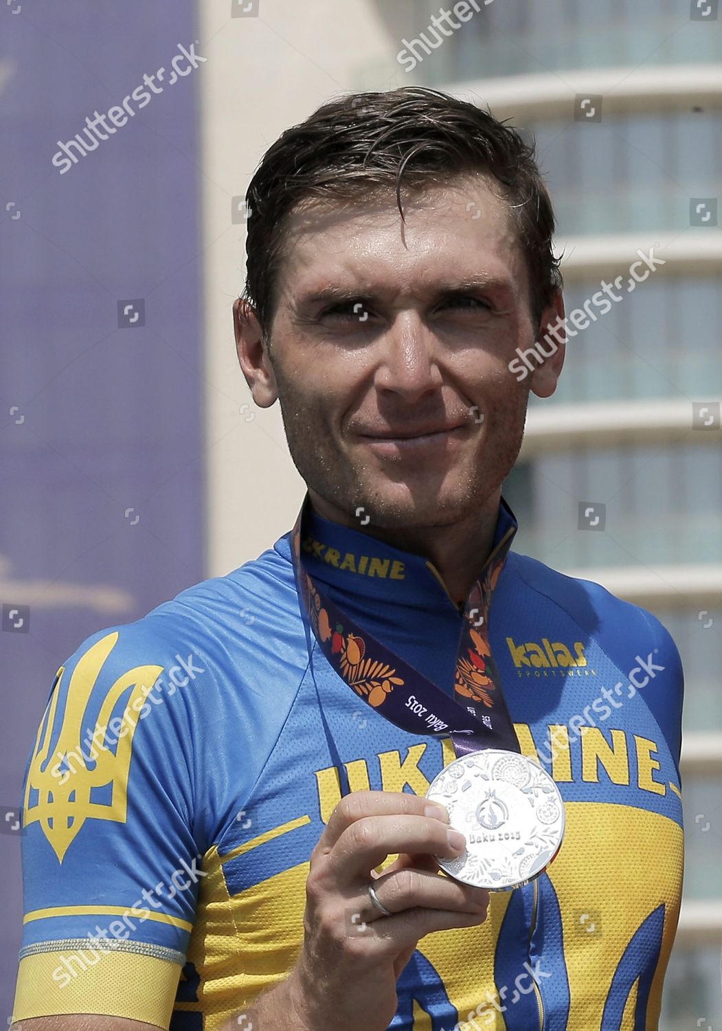 Silver Medalist Andriy Grivko Ukraine Celebrates Editorial Stock Photo ...
