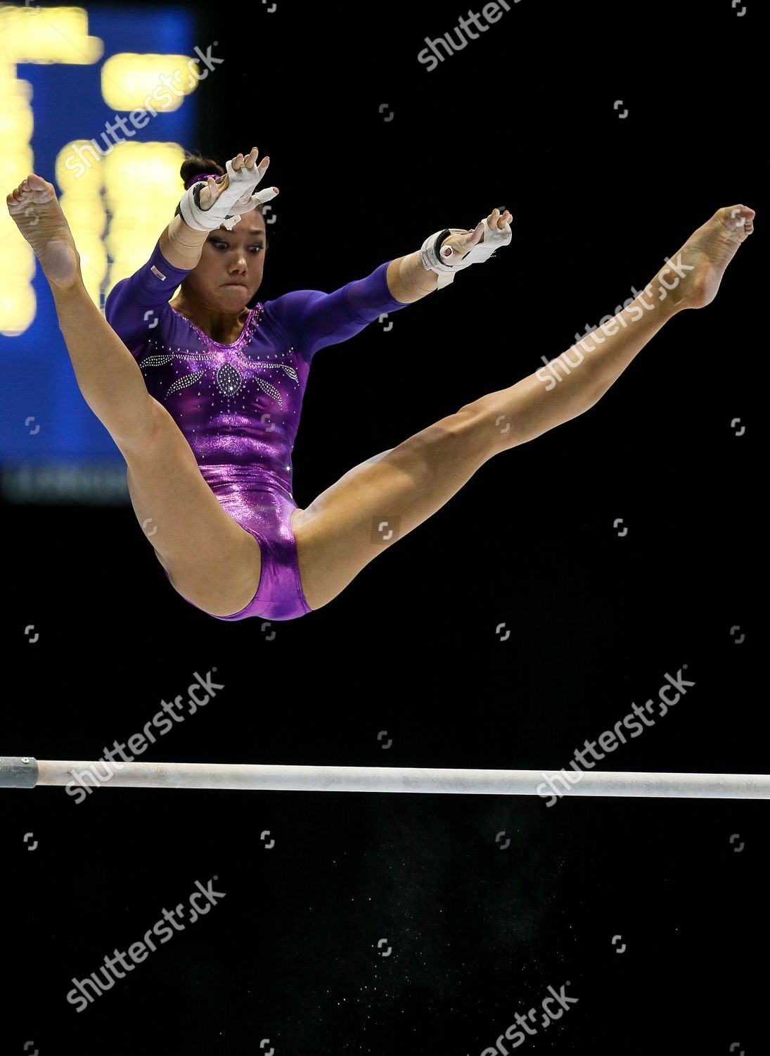 Kyla Ross Usa Competes On Uneven Editorial Stock Photo Stock Image Shutterstock