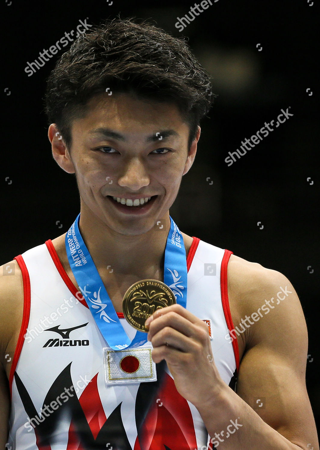 Gold Medalist Kohel Kameyama Japan Poses Editorial Stock Photo Stock