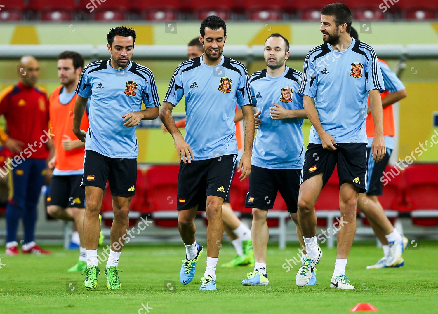 Spanish National Team Players Gerard Pique Editorial Stock Photo spanish-national-team-players-gerard-pique-editorial-stock-photo