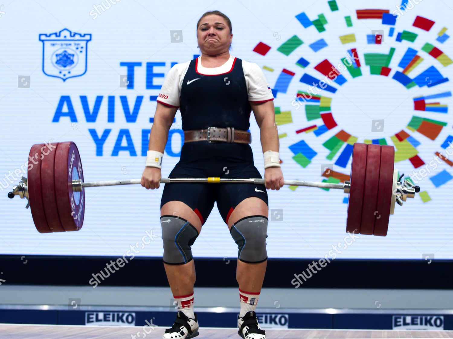 Tatiana Kashirina Russia Competes Womens 75 Editorial Stock Photo ...