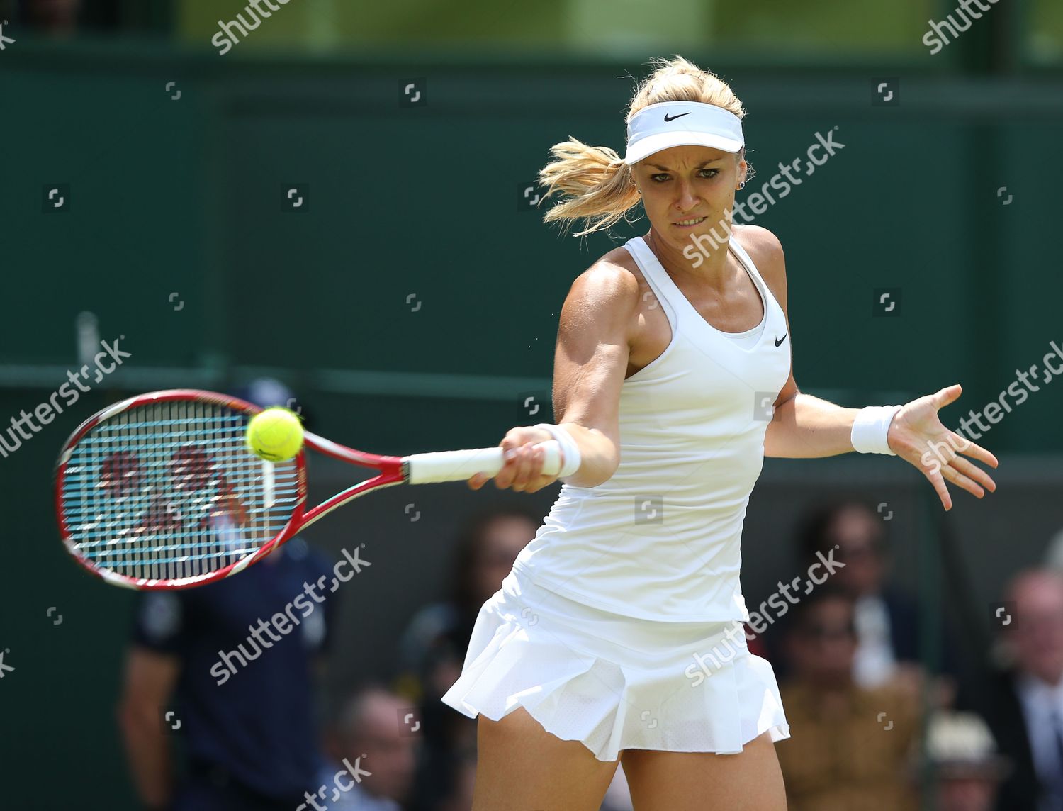 Sabine Lisicki Germany Returns Julia Glushko Editorial Stock Photo ...
