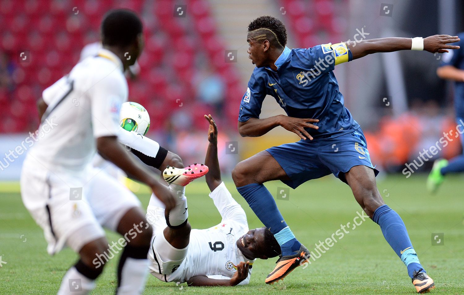 Ghana Player Francis Narh C Fights Editorial Stock Photo Stock Image