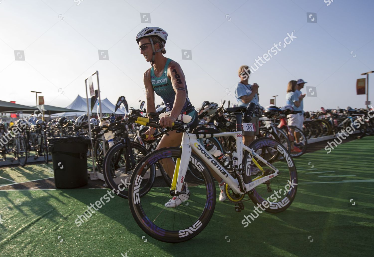 MEREDITH KESSLER USA RACES OUT TRANSITION Editorial Stock Photo Stock