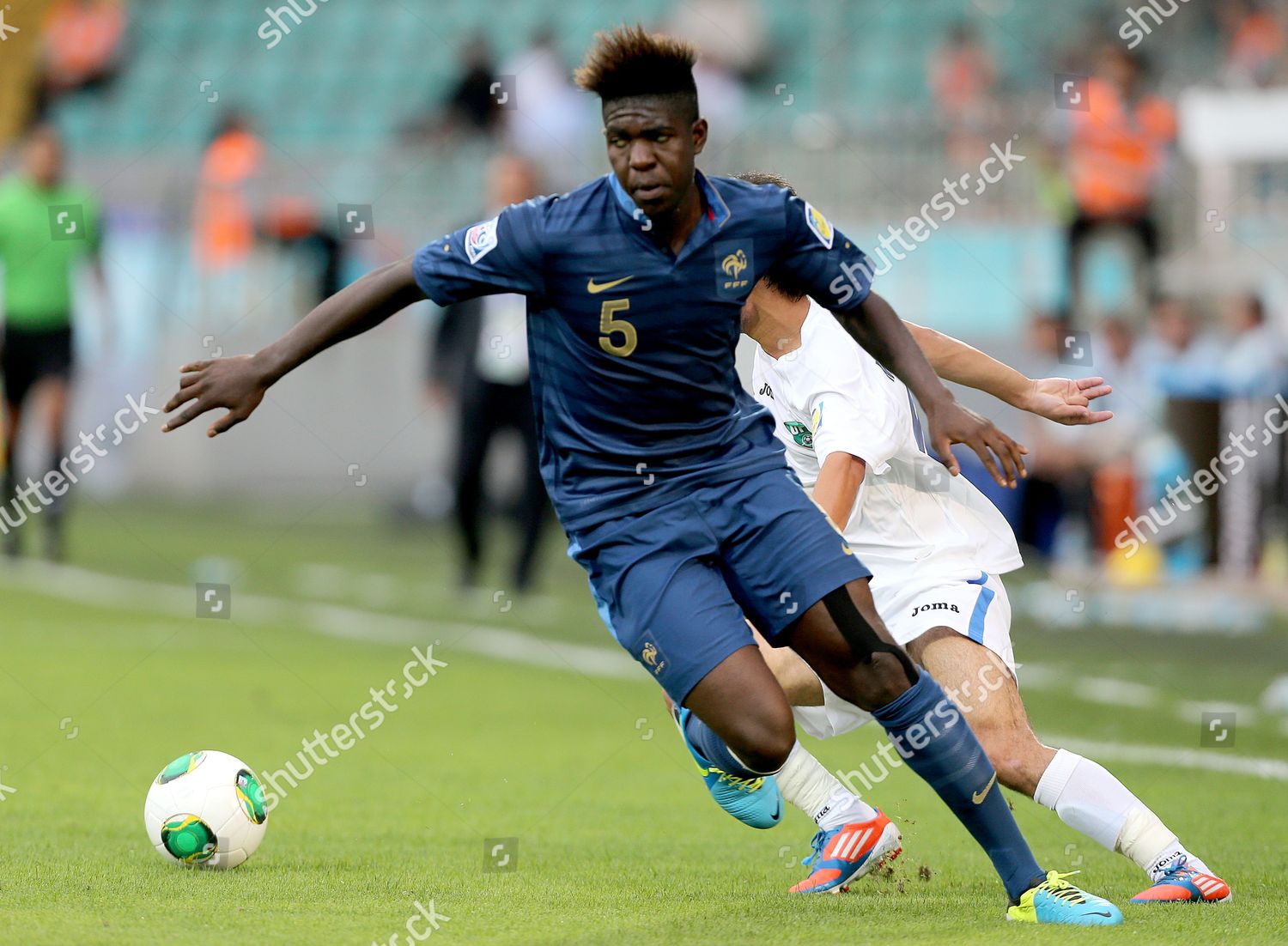 French Player Samuel Umtiti Action During Fifa Editorial Stock Photo Stock Image Shutterstock