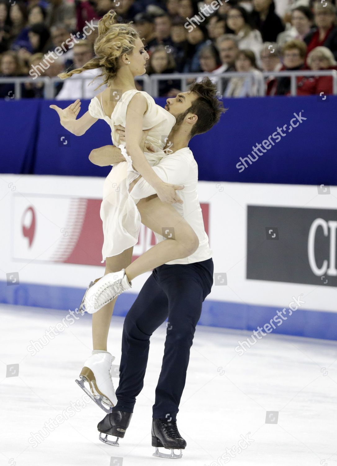 Gabriella Papadakis Guillaume Cizeron France Perform Editorial Stock ...