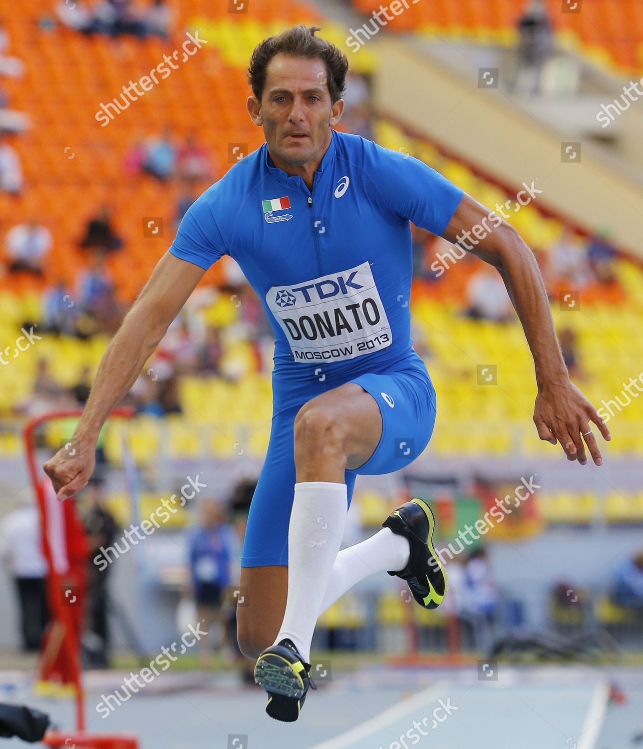 Fabrizio Donato Italy Competes Mens Triple Editorial Stock Photo