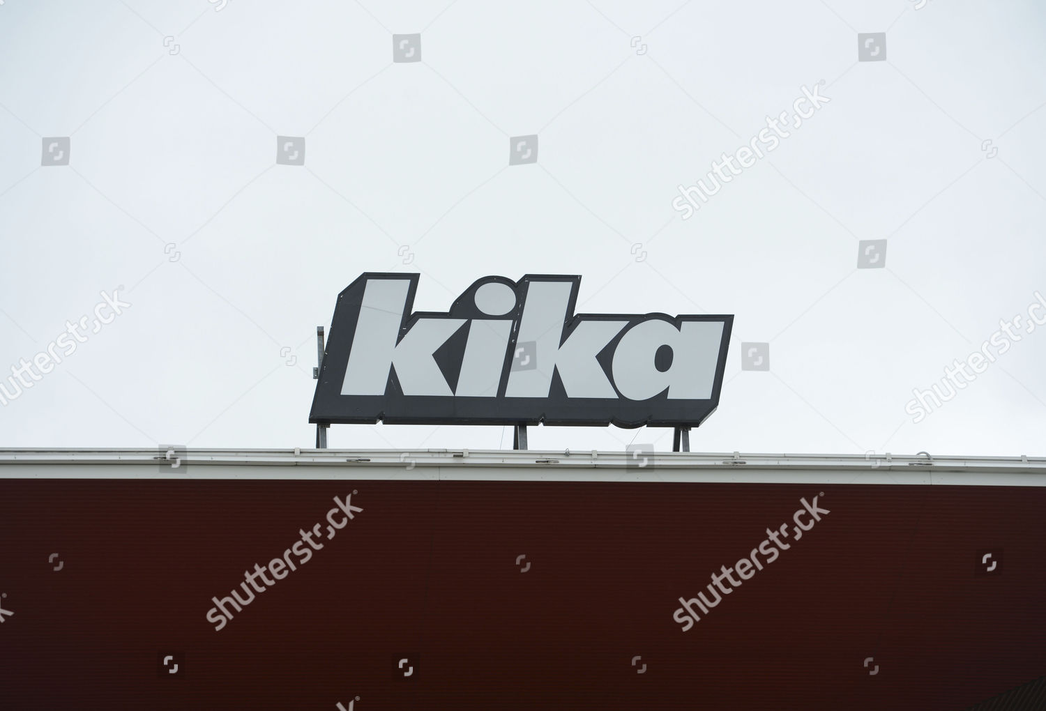 Logo Austrian Kika Furniture Store Pictured Vienna Editorial Stock