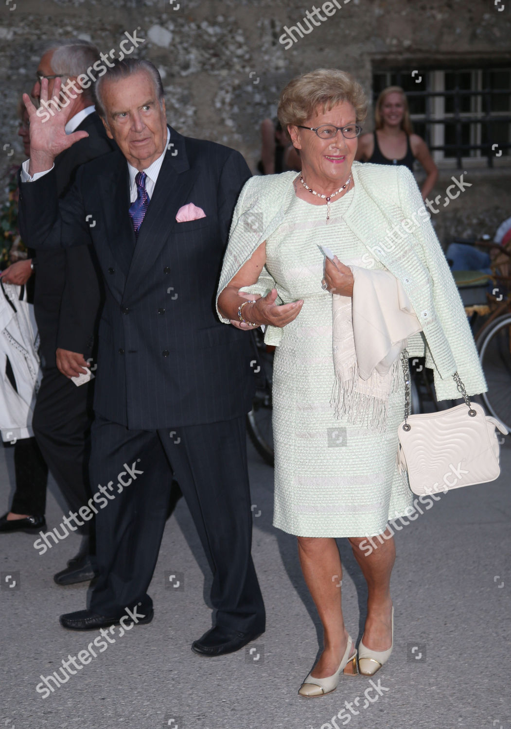 Herbert Batliner Wife Rita Arrive Premiere Editorial Stock Photo
