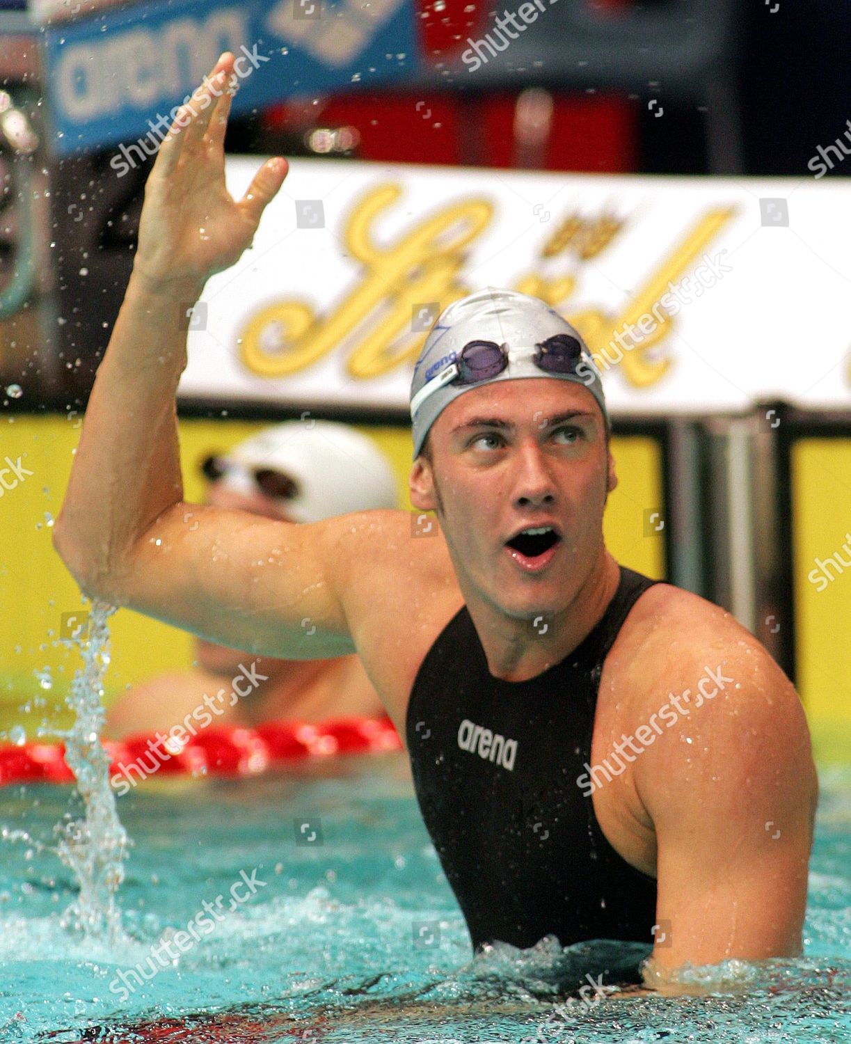 Italian Paolo Bossini Celebrates After Winning Editorial Stock Photo ...